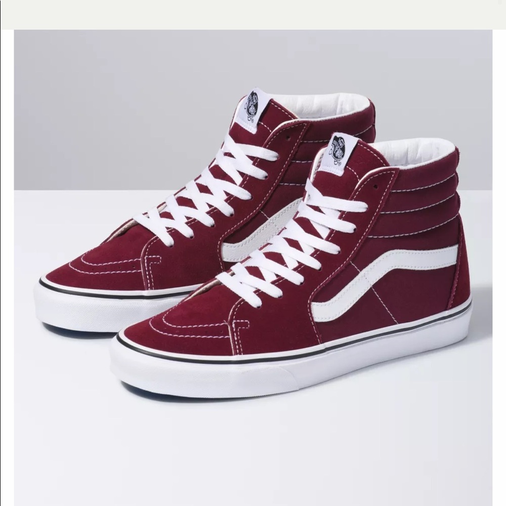 Vans SK8-HI port royal red 7